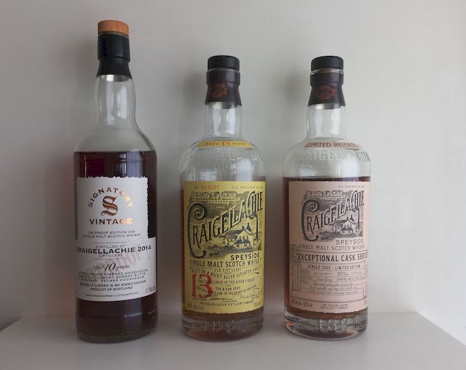Craigellachie 3 of my collection reduit