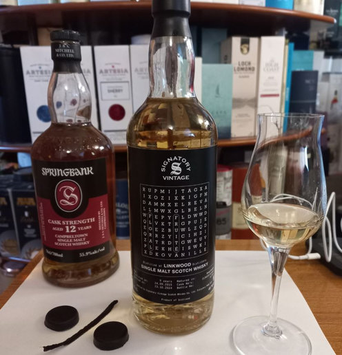 Springbank 12 CS 2025 et Linkwood 9 SV 2024 Insta red pic 1b